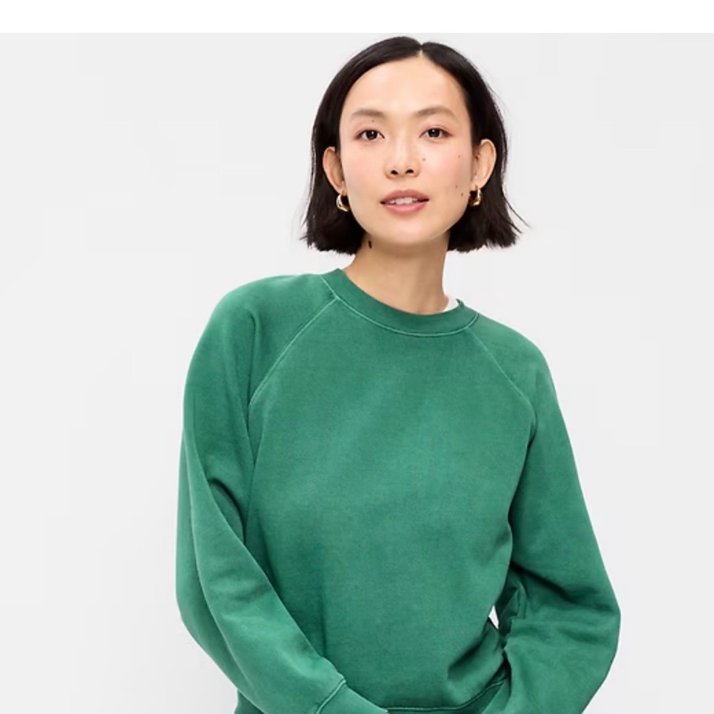 Old Navy Teal Green Pullover Sweatshirt